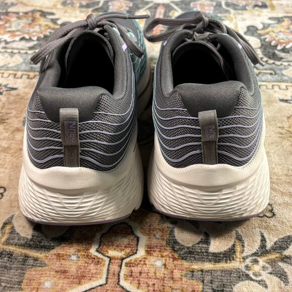 Sketchers Max Cushion Elite 2.0 Charcoal/Lavender Comfort Sneakers W Size US 10 - Picture 11 of 16